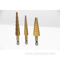 3PCS Drill Bit Titanium Nitride Coated